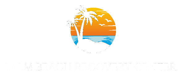 Palm Beach recovery Centers White Logo